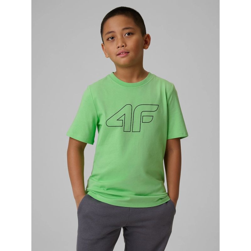 Boy's regular printed T-shirt 4F 4FJRSS26TTSHM3599-10S 4f