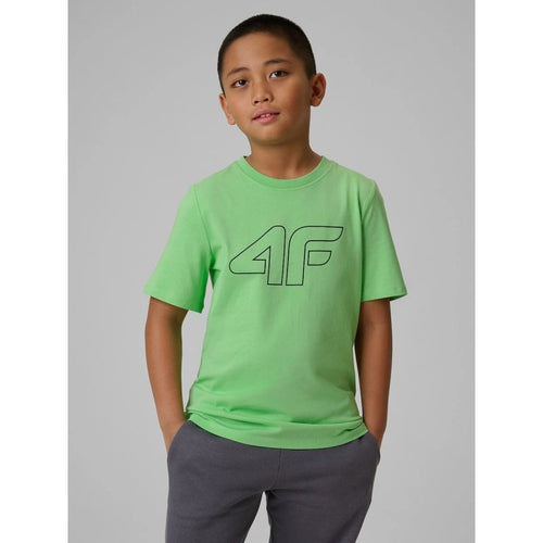 Boy's regular printed T-shirt 4F 4FJRSS26TTSHM3599-10S 4f