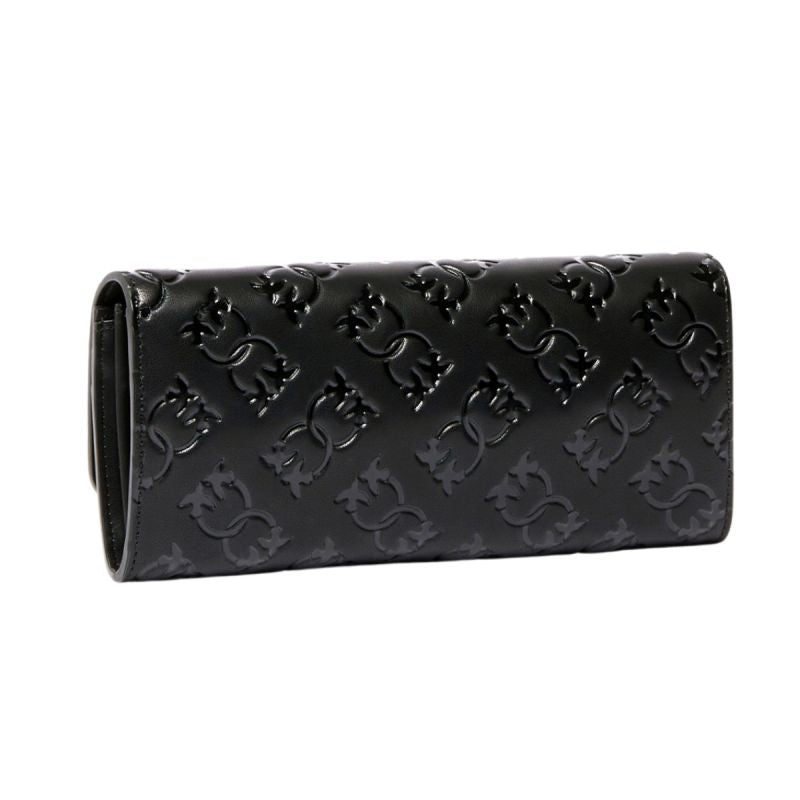 Pinko Love Tiny Birds Women's Leather Wallet C Monogram Black - 103765A1YB-Z99Q Akcesoria i sprzęt koszykarski/Torby i plecaki Your Sports Performance