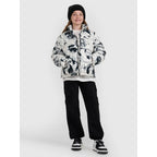 Girls' synthetic-filled down jacket 4F 4FJRAW25TDJAF0748-11A