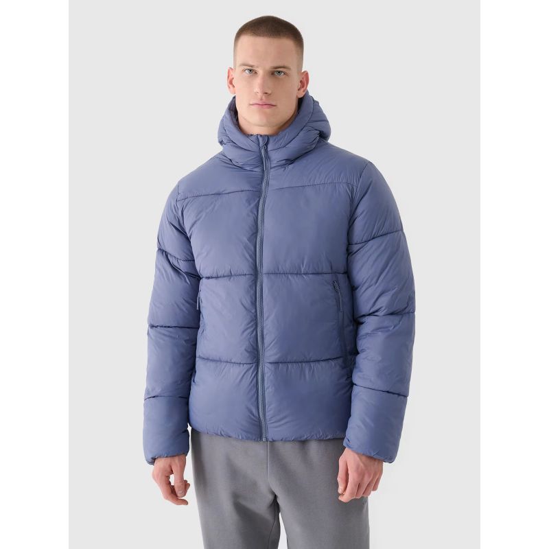 Men's winter down jacket with synthetic filling 4F 4FWAW24TDJAM480-32S *Kategoria tymczasowa Your Sports Performance