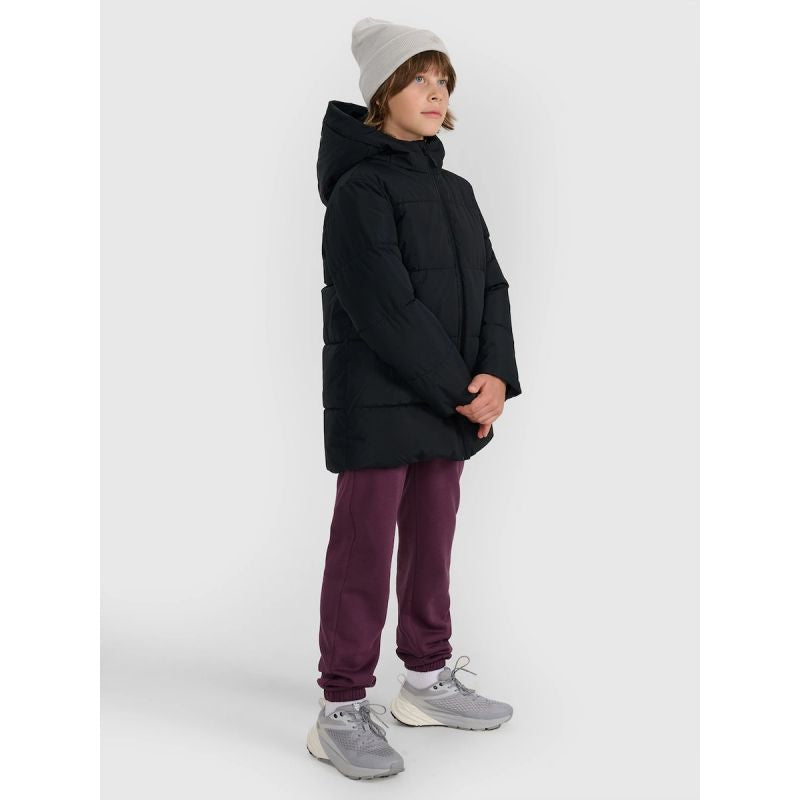 Boy's down jacket with synthetic filling 4F 4FJRAW25TDJAM0805-20S