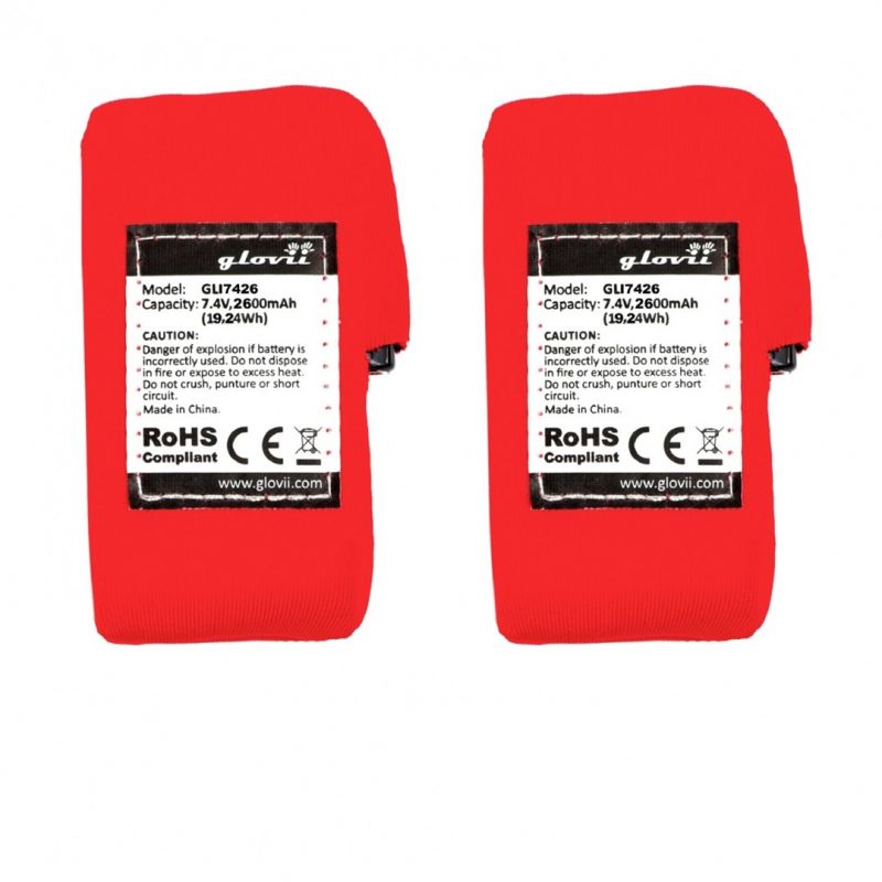 GLOVII HEATED THERMOACTIVE UNDERWEAR SET, SWEATSHIRT AND PANTS, SIZE L, BLACK, BATTERIES AND CHARGER INCLUDED, GXBL Bieganie/Bielizna Your Sports Performance