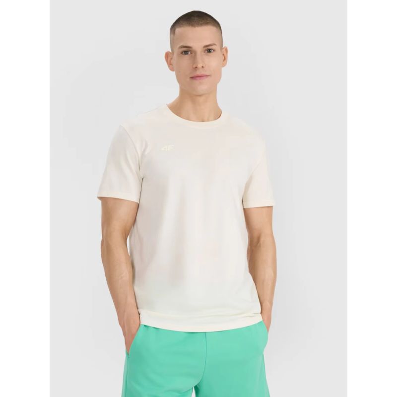 Men's t-shirt with print 4F 4FRSS25TTSHM2687-11S *Kategoria tymczasowa Your Sports Performance