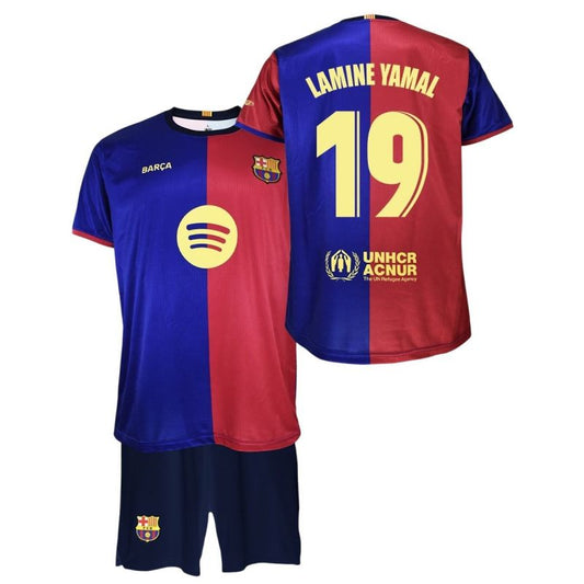 FC Barcelona Home FCB 2024/25 Lamine Yamal Jr BB19E-Y Kit Clothing/Football/FC Barcelona Your Sports Performance