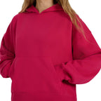 Women's sweatshirt 4F F1887 dark pink 4FWAW25TSWSF1887 53S 4f
