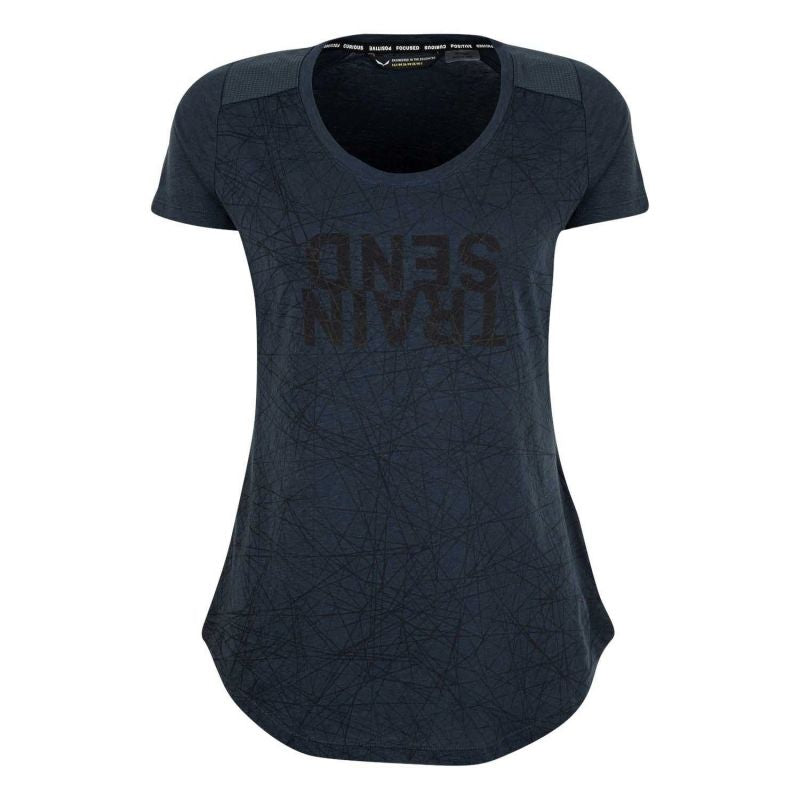 Salewa Alpine Hemp Print W 28115-3960 T-shirt Clothing/Outdoor/T-shirts with short sleeves Your Sports Performance