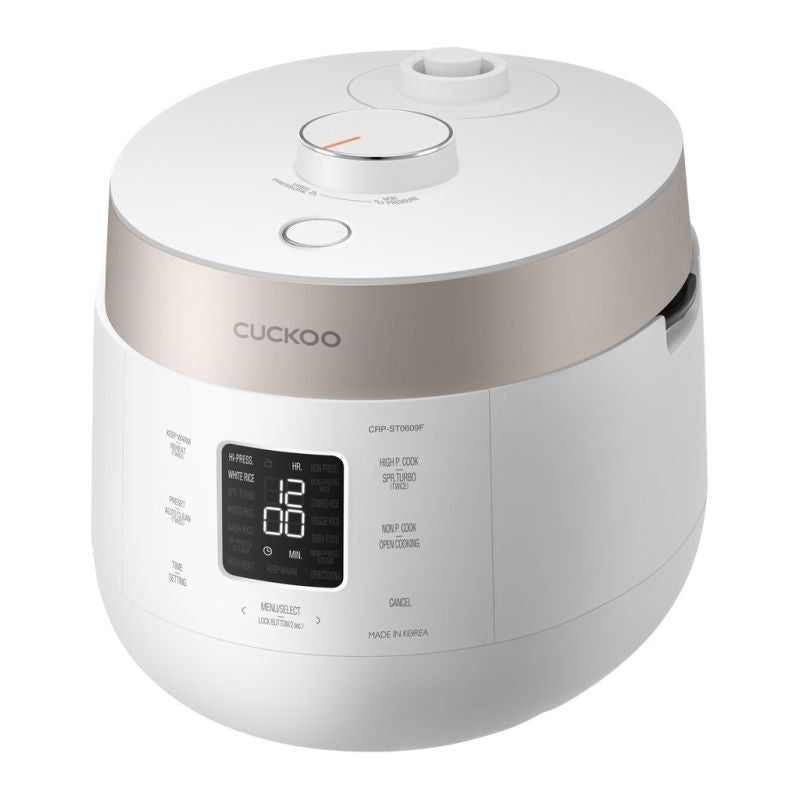 Cuckoo rice cooker + steamer 1.08l white CRP-ST0609F AGD - Produkty/Sztućce i przybory kuchenne Your Sports Performance