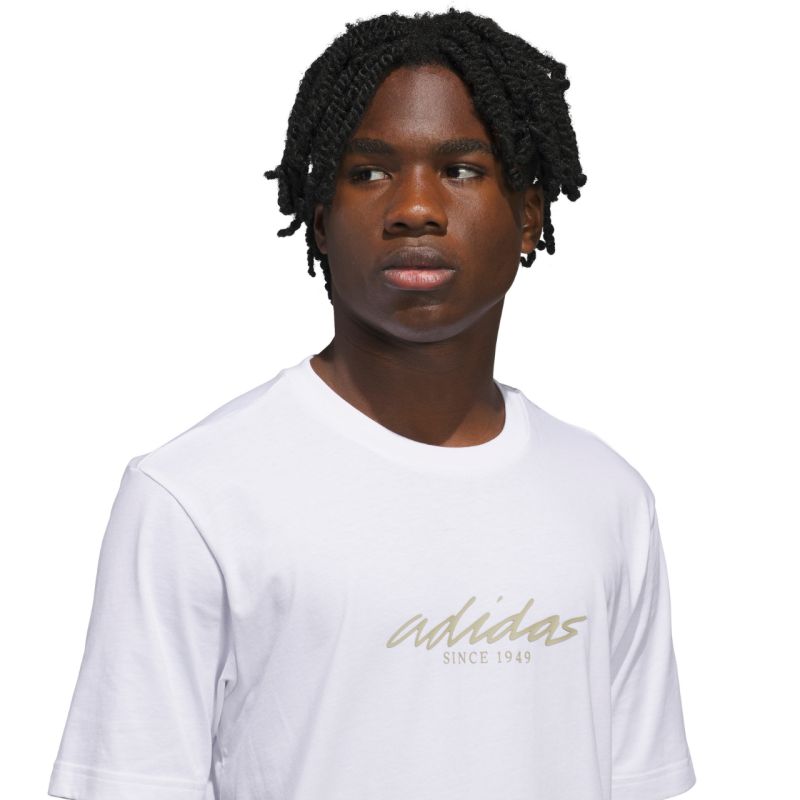 Men's adidas Color Connect Graphic T-shirt white JZ7546
