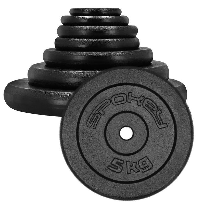 Cast iron weight 5kg Spokey Sinis H SPK-944484 Accessories/Training equipment Your Sports Performance