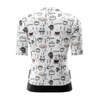 Rockbros 15110005004 Women's Short Sleeve Cycling Jersey M - White