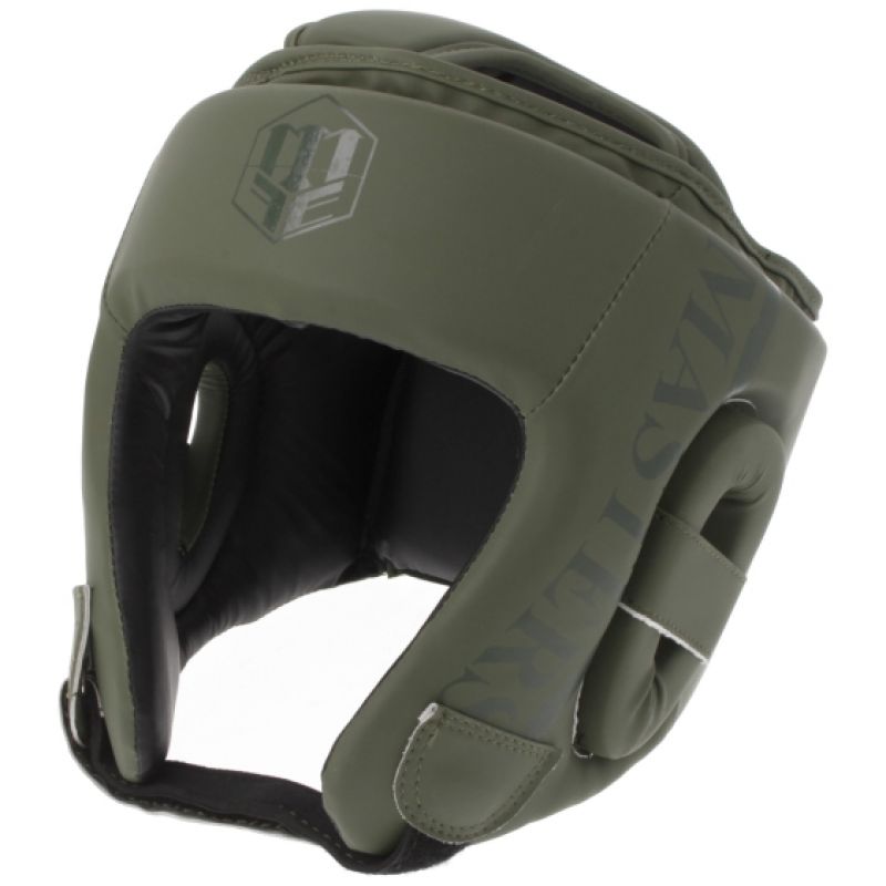 Boxing helmet MASTERS KTOP-PU-MATT "M" green In preparation Your Sports Performance
