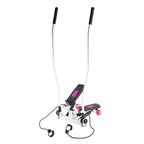 Stepper with movable arms and HMS S3085 links pink-white