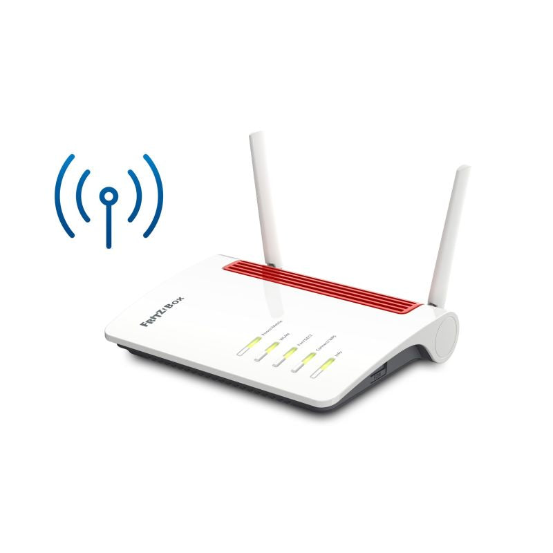 FRITZ!Box 6850 LTE Wireless Router Gigabit Ethernet Dual-band (2.4 GHz/5 GHz) 4G White Komunikacja i łączność/Routery 3G/4G/5G Your Sports Performance