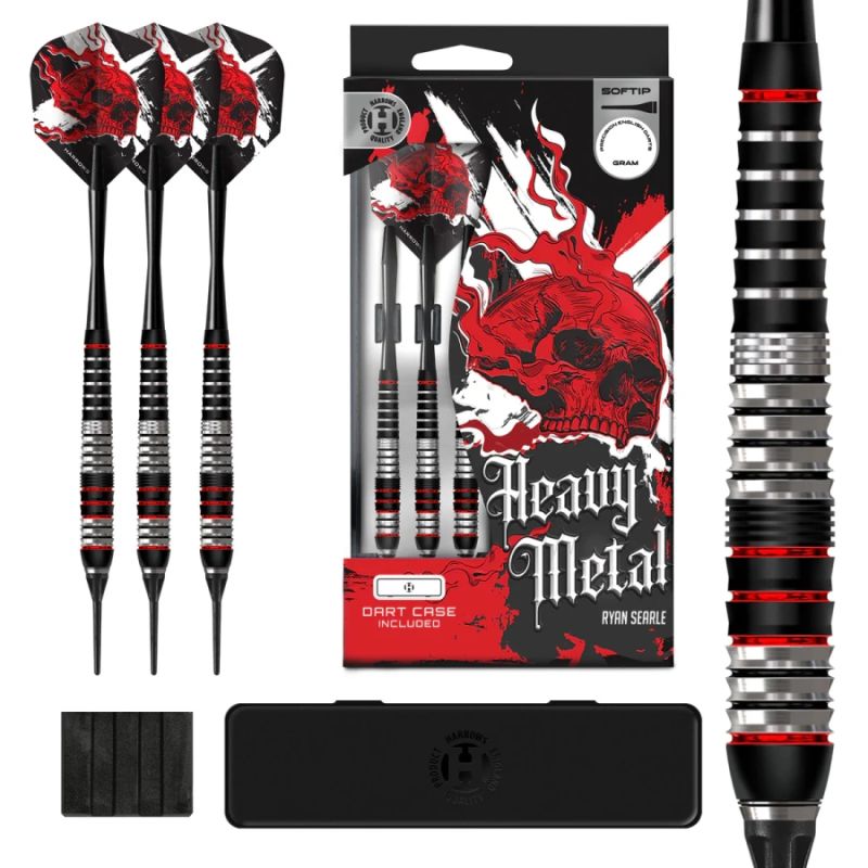 Harrows HEAVY METAL softip darts In preparation Your Sports Performance