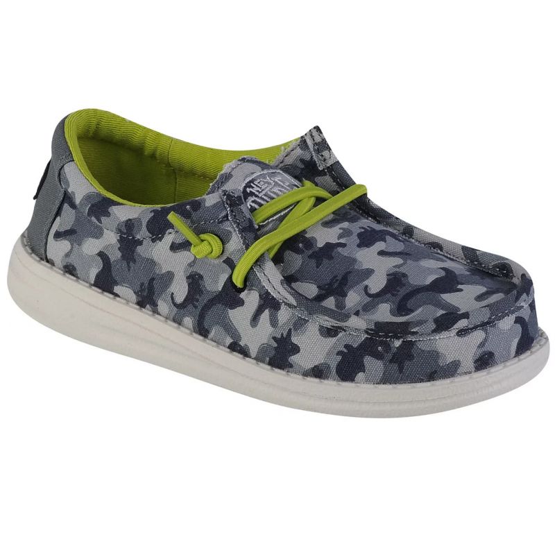 Shoes Hey Dude Wally Youth Camodino Jr 40043-425 Footwear/Lifestyle/Hey Dude Your Sports Performance