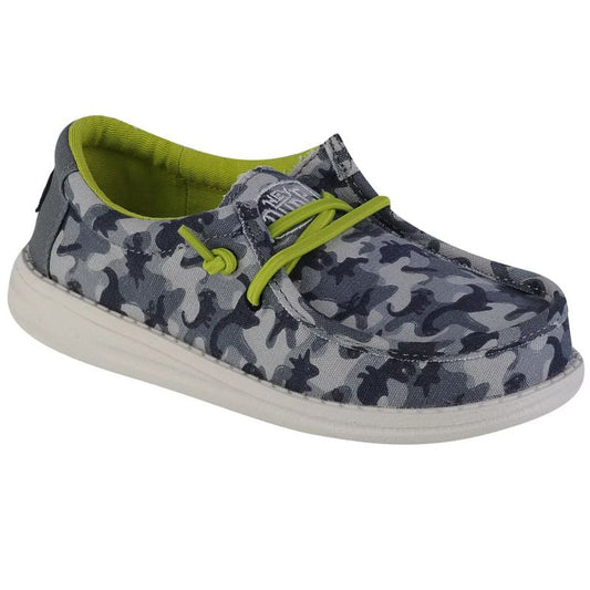 Shoes Hey Dude Wally Youth Camodino Jr 40043-425 Footwear/Lifestyle/Hey Dude Your Sports Performance