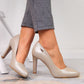 Pumps on the post Sergio Leone W SK3AC pearl nude Footwear/Lifestyle/Sergio Leone Your Sports Performance