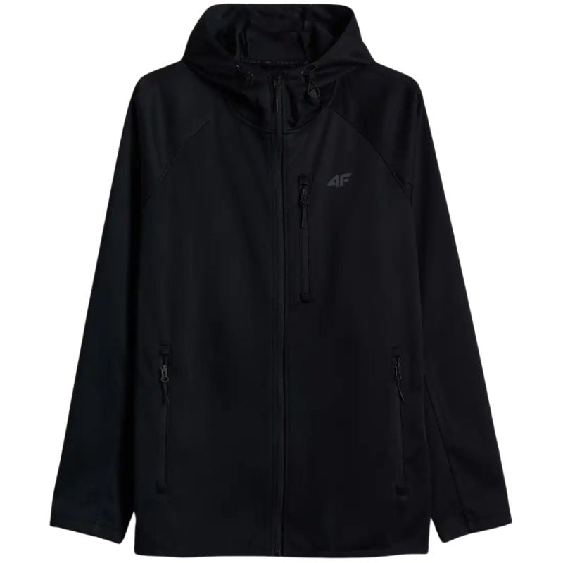 Men’s Softshell Jacket 4F M646 Deep Black 4FWAW26TSOFM646 20S