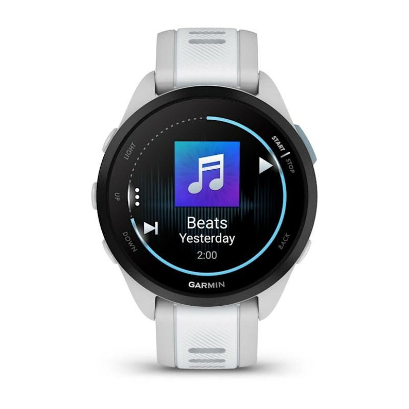 Garmin Forerunner 165 Music AMOLED 43mm Mist Grey Whitestone Sports Watch In preparation Your Sports Performance