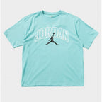 Men's Air Jordan Brooklyn Arch Logo T-shirt Washed Teal - IB7347-392 AIR Jordan