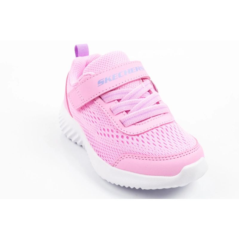 Skechers Bounder Pink Velcro Baby Sports Shoes