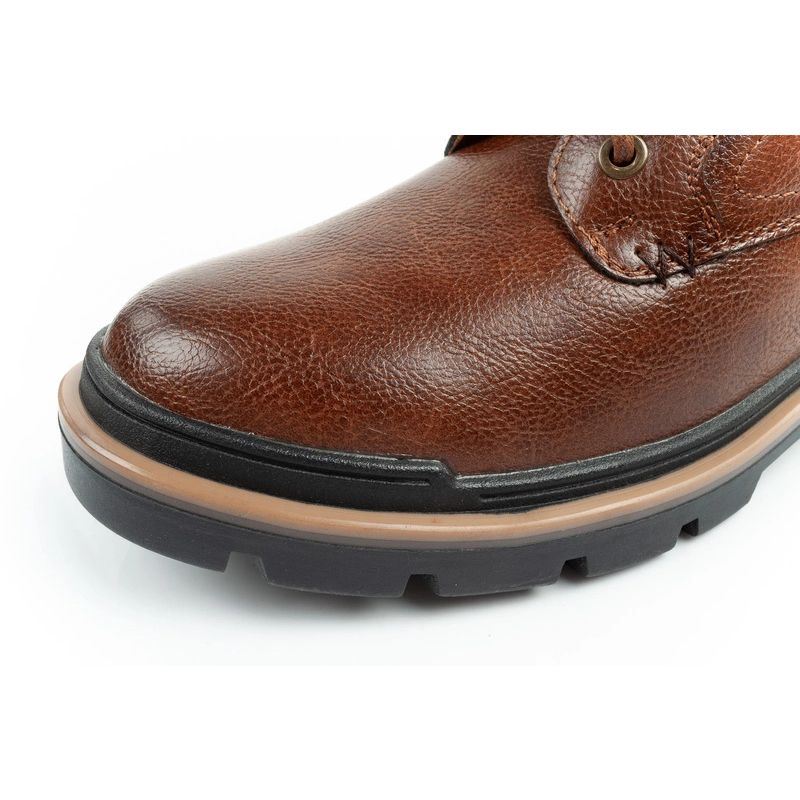Wrangler Nevada men's shoes Chelsea boots elegant fashionable lace-up brown In preparation Your Sports Performance
