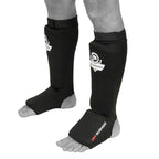 Flexible Shin Guards M - Shinrage Black DBX Bushido