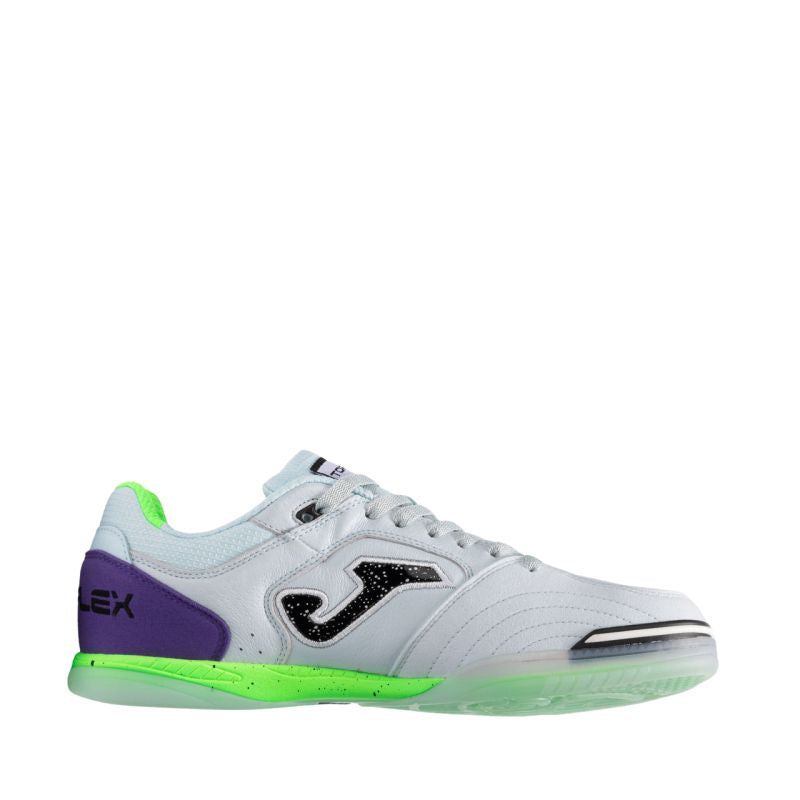 Joma Top Flex 2505 Indoor football boots white and purple TOPW2505IN Joma