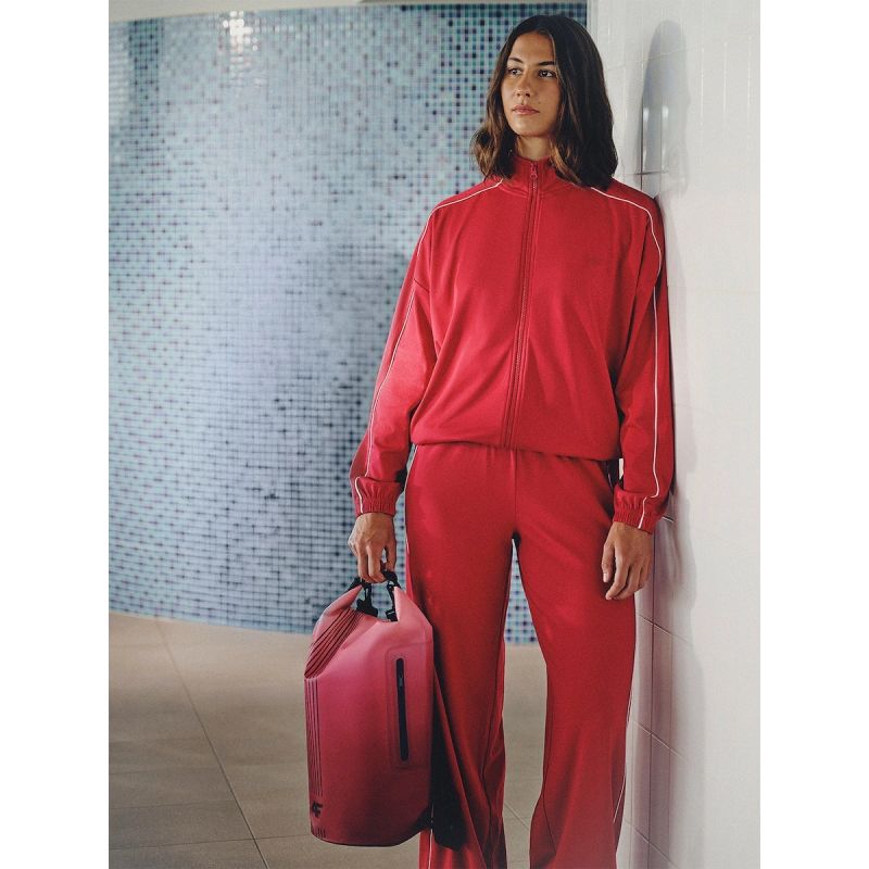 Women's quick-drying wide-leg trousers 4F 4FRSS26TTROF1966-62S 4f