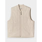 Men's down vest with stand-up collar 4F 4FRAW24TVESM171-12S 4f