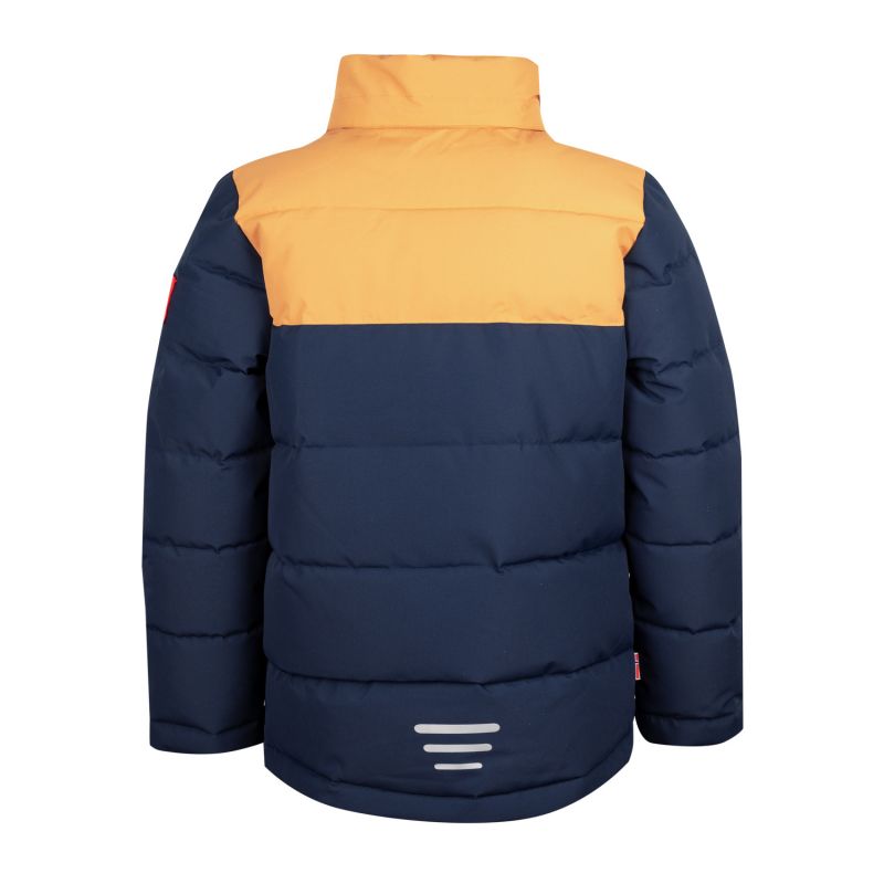 Trollkids Girls Gryllefjord Jacket insulated winter jacket with hood, navy blue (461-165) In preparation Your Sports Performance