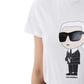 Karl Lagerfeld Ikonik W 230W1700 T-shirt Clothing/Lifestyle/T-shirts/Tommy Hilfiger Your Sports Performance