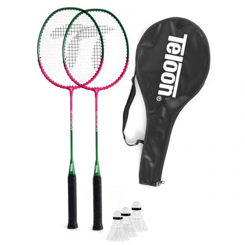 SMJ Badminton Set /2 Rackets + 3 Shuttlecocks/ TL020 Accessories/Rackets and accessories Your Sports Performance