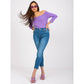 Purple off-the-shoulder blouse (RV-BZ-4692.11) In preparation Your Sports Performance