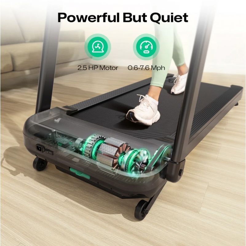 Treadmill with built-in desk for work and exercise UREVO Foldi 3S In preparation Your Sports Performance
