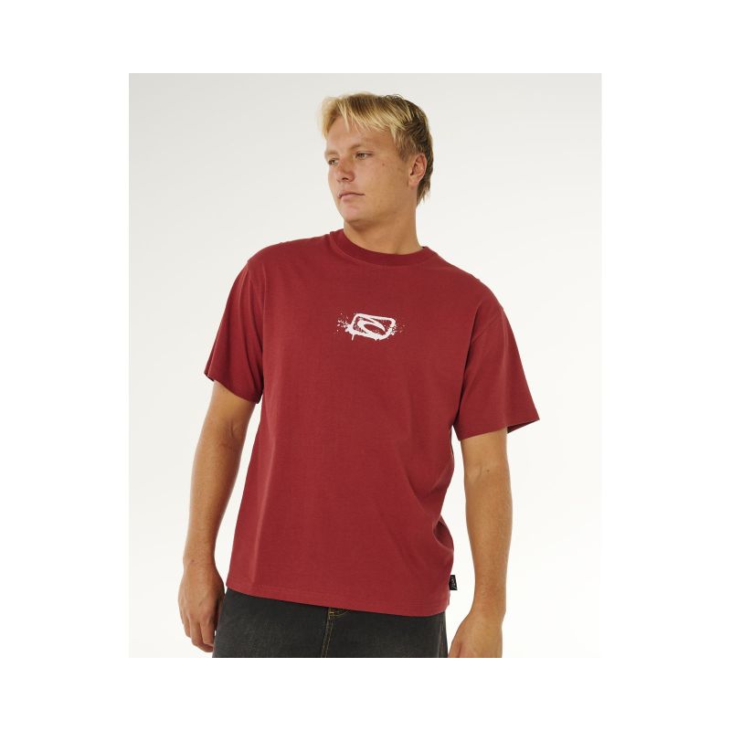 RIP CURL Medina Inner Vision Spray Tee Red