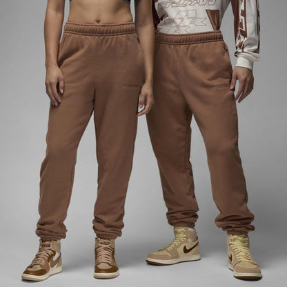 Air Jordan Wordmark Fleece Tracksuit Bottoms Brown - FZ3954-223 AIR Jordan