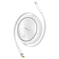 Baseus Free2Pull 20W 1m Cable (White) In preparation Your Sports Performance