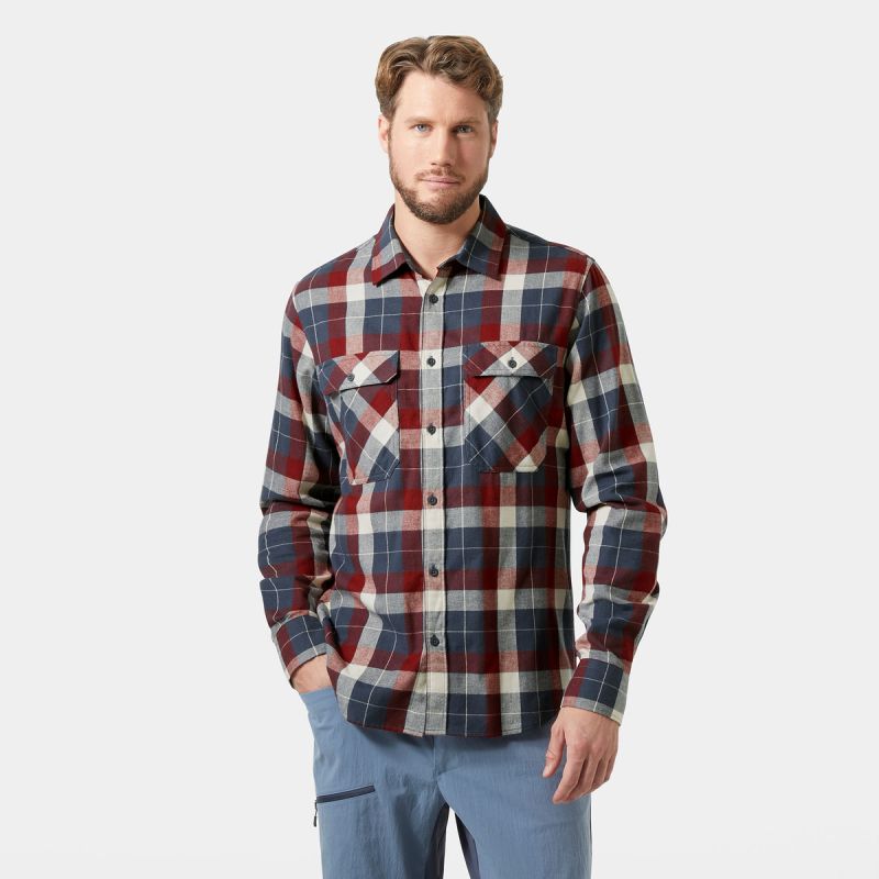 Helly Hansen men's flannel shirt LOKKA FLANNEL LS SHIRT 62731 860 Helly Hansen
