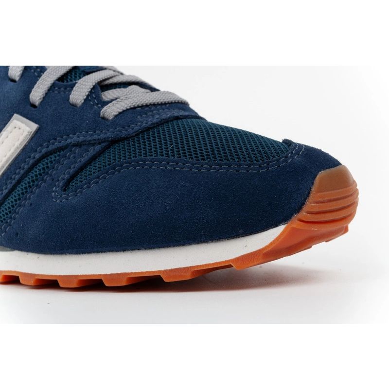 New Balance 373 men’s sports shoes, navy leather sneakers