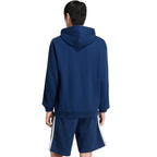 Men's adidas Essentials 3-Stripes French Terry Hoodie Navy Blue KY4203