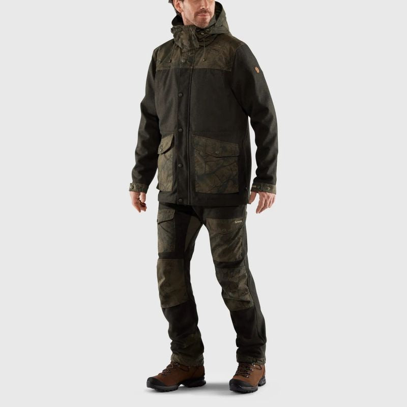 Fjällräven Värmland Wool Jacket M men's softshell jacket outdoor green (F86903-633-636) In preparation Your Sports Performance