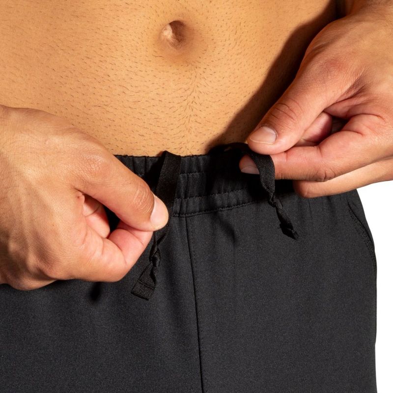 Men's Spartan Pant 2.0 Black Running Pants Import z Brooks/Brooks/Spodnie Your Sports Performance