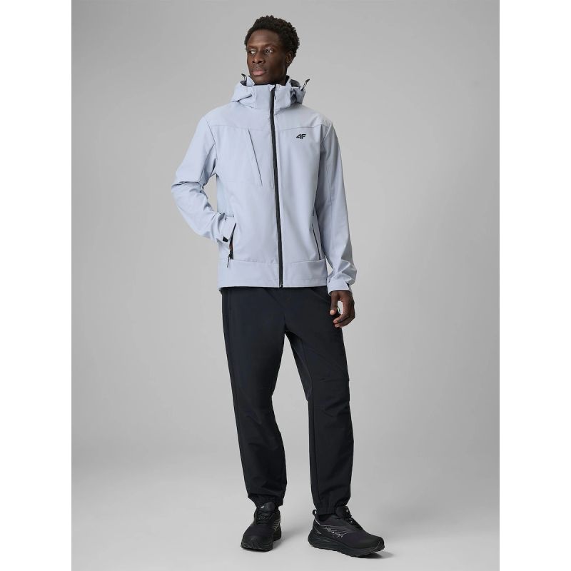 Men's windproof softshell jacket with 5000 membrane 4F 4FWSS26TSOFM550-25S 4f
