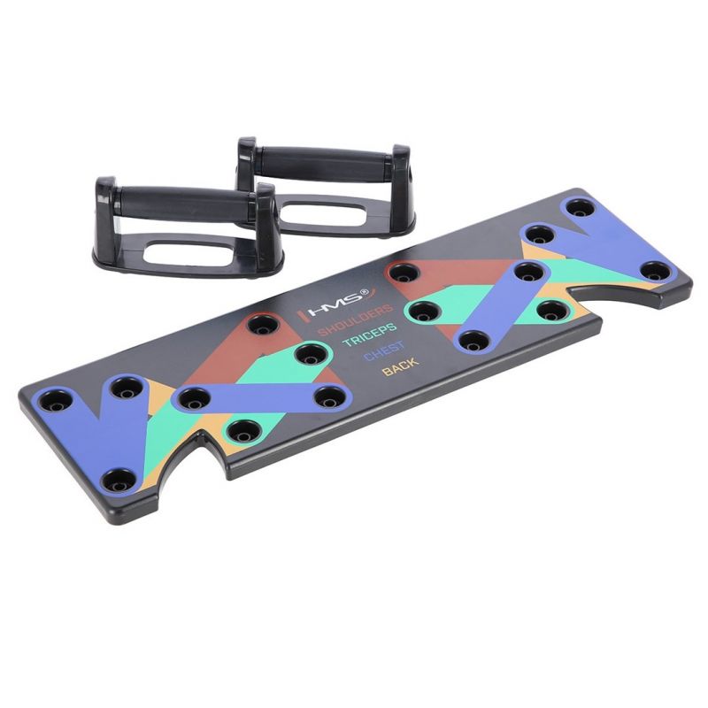 HMS PU10 Multifunctional Push-Up Board Black In preparation Your Sports Performance