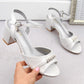 Vinceza W JAN305 silver high-heeled sandals Footwear/Lifestyle/Vinceza Your Sports Performance