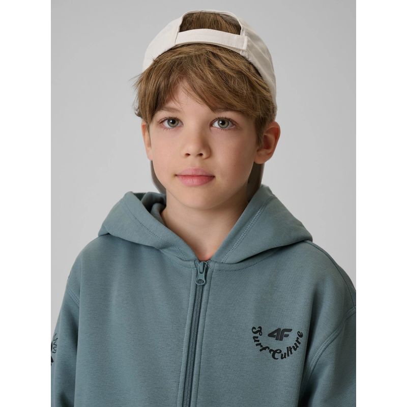 Boy's loose hooded sweatshirt 4F 4FJRSS26TSWSM3052-46S