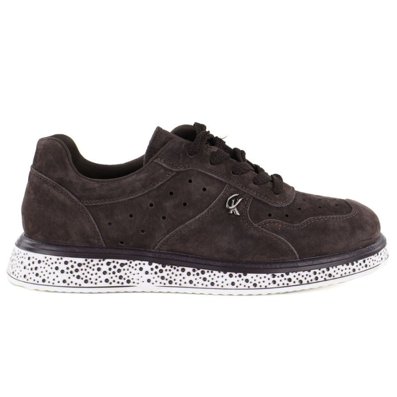 Women's brown suede leather shoes Vinceza 66903 To be categorized Your Sports Performance