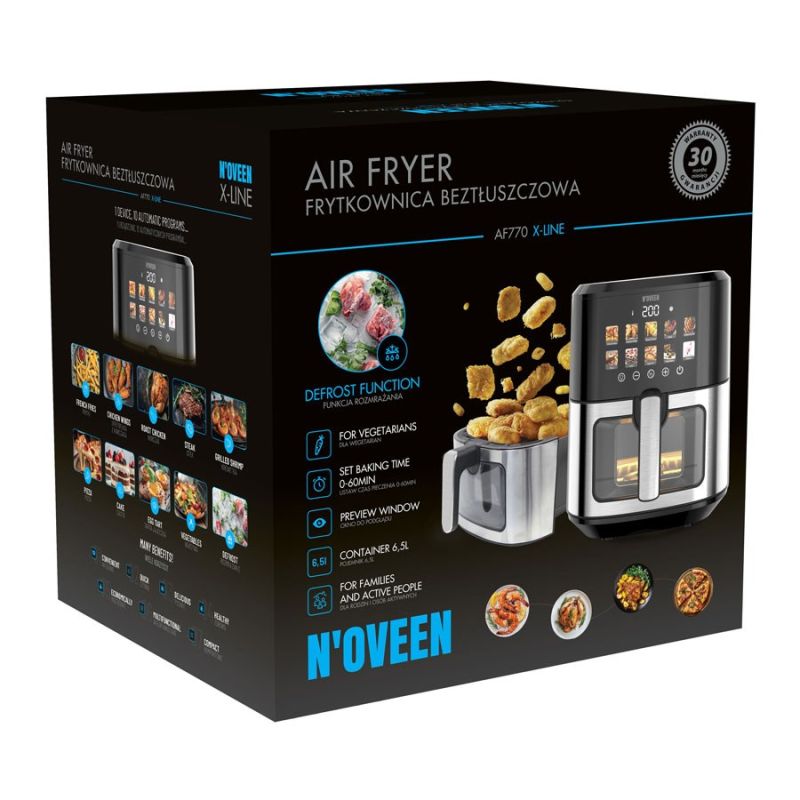 NOVEEN AF770 X-LINE fat-free fryer AGD - Produkty/Frytownice Your Sports Performance